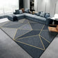 Modern Geometric Abstract Style Crystal Pile Carpet
