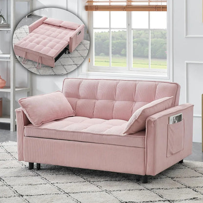 3 in 1 Convertible Sleeper Sofa Bed, Futon Couch