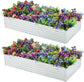2 Pack Galvanized Raised Garden Beds (6x3x1FT
