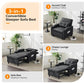 Sofa Bed Chair Recliner – 3-in-1 Convertible Sleeper Sofa Chair Bed