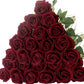 50 Pcs Artificial Rose Flower Silk Roses Bouquet: