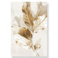 Nordic Modern Art Picture Canvas Painting Wall Art Golden Leaf Beach Scenery Poster and Print