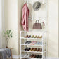 Clothes Hanger Multi-Layer Shoe Rack – Floor-Standing Organizer