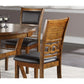 Dining Room Furniture Walnut Finish Set of 2 Side Chairs