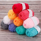 25(50)pcs/bag 4 Ply Milk Cotton Yarn For Hand Knitting Crocheting Scarves,Sweaters,Shawls,Blankets,Pet Toys,Various Handmade DIY