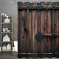 1pcs Wooden Door Pattern Bathroom Set – Waterproof & Stylish