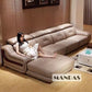 MANBAS Premium Italian Genuine Leather Sofa Sets