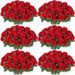50 Pcs Artificial Rose Flower Silk Roses Bouquet: