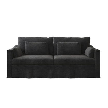 Living Room Sofa Furniture – Luxury Couch with Washable Linen Cover