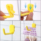 5/50pcs Metal Mesh Panel Hanger Plastic Multi-Purpose Wall-mounted Hook: