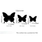 Stickers 12pcs/set Modern 3D Mirror Acrylic Butterfly Home Decoration DIY Art Wall Stickers: