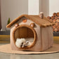 Foldable Pet House – Cozy Haven for Your Furry Friends