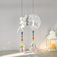 Crystal SunCatcher Prisms Hanging Rainbow Chaser Window Wind Chime Tree of Life Car Art Hanging Pendant Home Garden Decoration