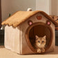 Foldable Pet House – Cozy Haven for Your Furry Friends