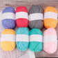 25(50)pcs/bag 4 Ply Milk Cotton Yarn For Hand Knitting Crocheting Scarves,Sweaters,Shawls,Blankets,Pet Toys,Various Handmade DIY