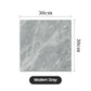 0/30/50PCS Thickened Self-adhesive Decor Wall Sticker Marble Tile Floor Sticker: