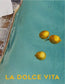 Italian Town Lemon Orange Harvest Poster and Prints