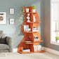 Tribesigns Corner Shelf, Modern 5-Tier Wall Corner Bookshelf, Stylish  Storage Rack Plant Stand