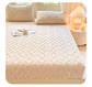 1pc Winter Warm Coral Fleece Fitted Bed Sheet