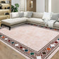 Border Solid Large Rug 9x12ft – Washable Area Rug: