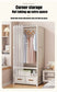 Simple Wardrobe Storage Closet Cabinet – Durable & Economical