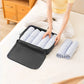 3Pcs/Set Travel Compressible Packing Multifunction Travel Storage Bag Waterproof Suitcase Nylon Portable Luggage Organizer Pink
