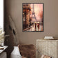 Modern Paris Romantic Love Canvas Posters