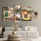 Italian Town Lemon Orange Harvest Poster and Prints