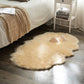 Soft Sheepskin Bedroom Carpet – Imitation Wool Pad with Long Hair: