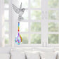 Crystal SunCatcher Prisms Hanging Rainbow Chaser Window Wind Chime Tree of Life Car Art Hanging Pendant Home Garden Decoration