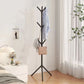 Clothes and Hats Rack – Vertical Tree Branch Floor-to-Floor Coat Hook