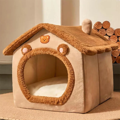 Foldable Pet House – Cozy Haven for Your Furry Friends