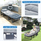 Niceway 6 Adjustable Positions Camping Cot with Mattress & Pillow