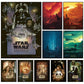 Star Wars Canvas Decorative Painting – Movie Art Mural Retro Poster