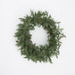 24” Artificial Olive Wreath – Green Leaves Front Door Garland with Olive Branch Ornaments