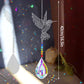 Crystal SunCatcher Prisms Hanging Rainbow Chaser Window Wind Chime Tree of Life Car Art Hanging Pendant Home Garden Decoration