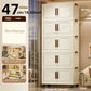 Foldable Storage Box with Clear Door - Spacious, Durable, and Easy-to-Assemble