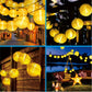 LED Solar Lantern String Lights Outdoor Garland Fairy Lights Solar Powered Garden Decorative Light