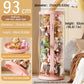 Transparent Doll Storage Box Plush Toy Organization Toy Storage Tube