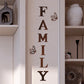 3D Mirror Wall Stickers – English Letters "Family" with Two Butterflies – Self-Adhesive DIY Acrylic Decals: