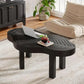 Black Cloud Coffee Table – Cute Cream Living Room Center Furniture: