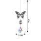 Crystal SunCatcher Prisms Hanging Rainbow Chaser Window Wind Chime Tree of Life Car Art Hanging Pendant Home Garden Decoration