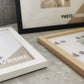 3Pcs Wood Square Photo Frames:
