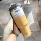Tyeso Stainless Steel Coffee Cup Cold And Hot Double-layer Insulated Cup Tumbler Thermo Water Bottle Car Travel Mug Vacuum Cup