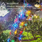 7M/12M Outdoor Solar LED Tube Rope String Light Garden Waterproof Strip Lights