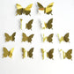 Stickers 12pcs/set Modern 3D Mirror Acrylic Butterfly Home Decoration DIY Art Wall Stickers: