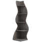 Tribesigns Corner Shelf, Modern 5-Tier Wall Corner Bookshelf, Stylish  Storage Rack Plant Stand