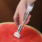 Stainless Steel Windmill Watermelon Cutter – Slice, Scoop & Serve with Ease