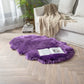 Soft Sheepskin Bedroom Carpet – Imitation Wool Pad with Long Hair: