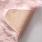 Soft Sheepskin Bedroom Carpet – Imitation Wool Pad with Long Hair: